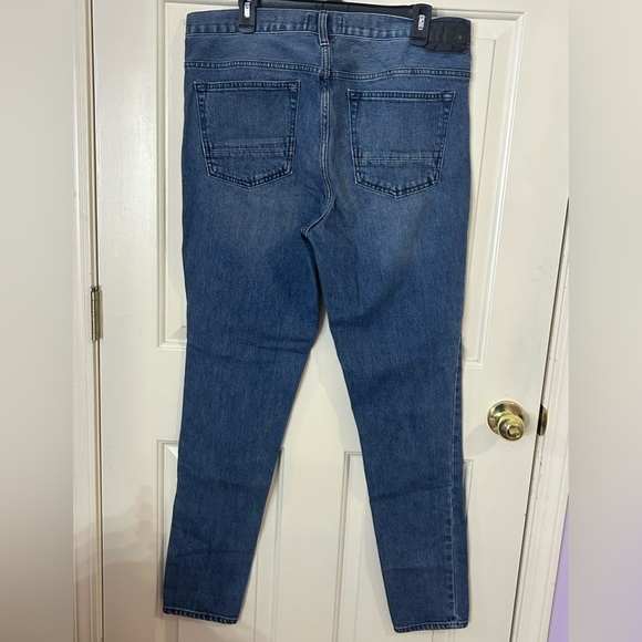 PacSun Jeans Stacked Skinny Mens Size 36 x 32 Blue Slim Fit Comfort Stretch - Picture 3 of 9